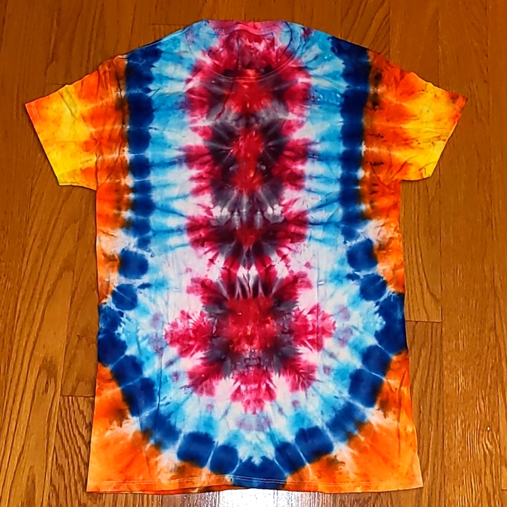 Hand-made tie dye T-shirt